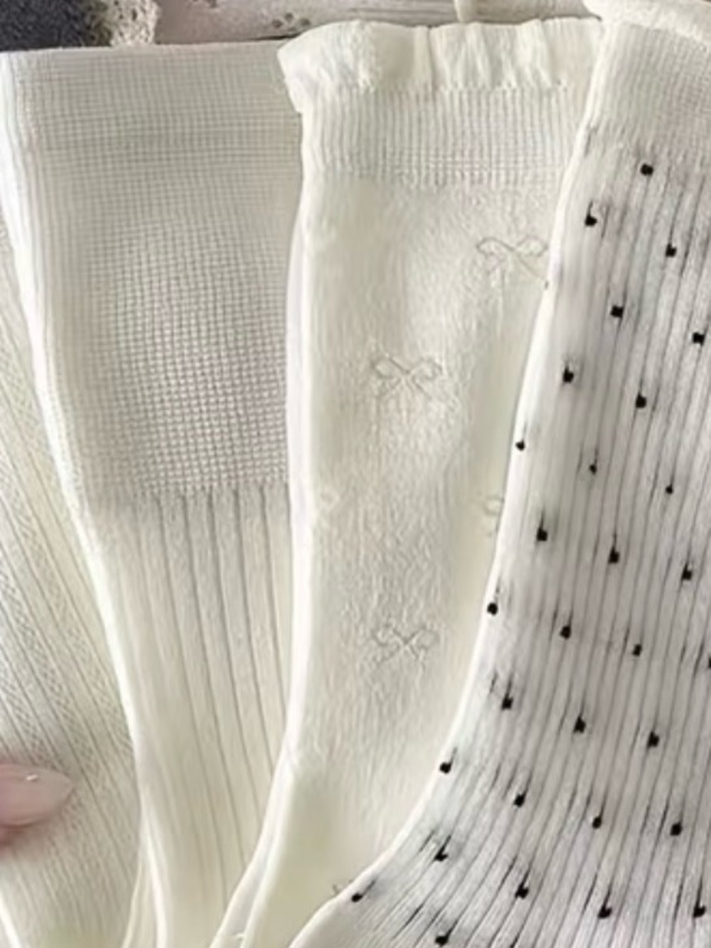 New 4pc Sheer Girly Summer Socks
